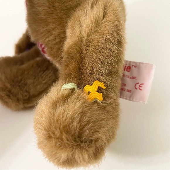 Russ Berrie Cookie Gingerbread Teddy Bear Plush Christmas Stuffed Animal - Picture 6 of 16